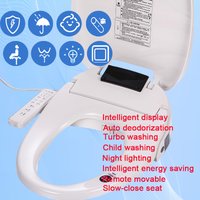 Smart Toilette Japonaise Electric Toilet Seat Bidet Toilet Asiento Tapa WC Inteligente Retrete Japones Japanese Smart Toilet Lid