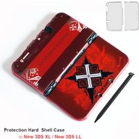 Full Protection Skin Case for NEW 3DSXL, Matte Hard Protective Shell Cover Case for NEW 3DS XL LL Game Console w/ Stylus Pen