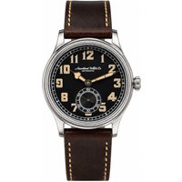 Pilot Watch Automatic Flieger Men 38mm Mechanical Aviator Watch with C3 Vintage Lume, Domed Sapphire Crystal, Oil Leather Strap