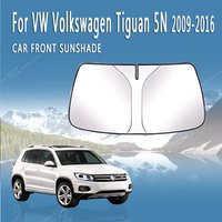 Car Front Windshield Sunshade Heat Insulation Sun Visor For VW Volkswagen Tiguan 5N 2009~2016 2015 Summer Cooling Accessories