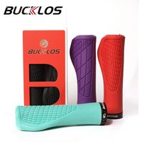 Bicycle Handlebar Grip Ergonomic Mountain Bike Grips Rubber Anti Skid MTB Cuffs Shock Absorbing Bike Handle Cycling Accessories