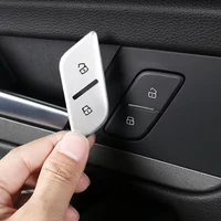 4Pcs Car Door Lock Button Stickers For Audi A4 B9 A3 8V A6 C8 Decorative Frame Cover Sequins Trim Auto Interior Accessories