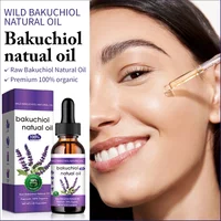 Bakuchiol Anti-Aging Face Oil 60ml - Natural Retinol Alternative with Lavender, Promotes Glowing, Youthful-Looking Skin.