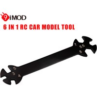 9IMOD Multifunction 6 in1 Repair Wrench 3/4/5/5.5/7/8mm Turnbuckle and Nut Spanner Tool for RC Drone Car Boat Off-road Vehicle