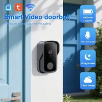 Tuya Smart Wireless Doorbell High quality Doorbell 4000mAh Long-Lasting Battery 2.4GWi-Fi Enabled Offices Apartments