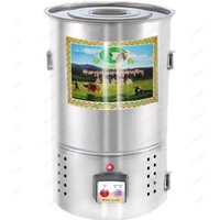 Fully Automatic Milk Separator - Large Capacity Stainless Steel Drum for Homemade Butter, Ghee & Skim Milk