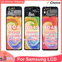 IPS For Samsung Galaxy A04 LCD SM-A045F Display Touch Screen Digitizer For Samsung A04S SM-A047F LCD A04E SM-A042M Screen Parts