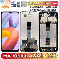6.52" Screen For Xiaomi Redmi A2 LCD Display + Touch Screen With Frame Digiziter Assembly Screen Replacement For Redmi A2+ LCD