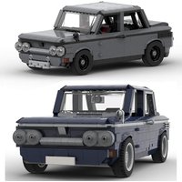 MOC Speed Vehicles Technical Car MOC NSU Prinz TT Supercar Creative Expert Audied TT Vehicles Sets Building Blocks Kid Toys Gift