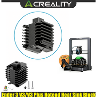 Creality Official Ender 3 V3/V3 Plus Hotend Heat Sink Block Replacement Metal Heatsink Radiator for Ender 3 V3/V3 Plus Print