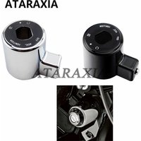 Switch Ignition Control Switch Motorcycle Ignition Switch Key Decoration Cover Cap for Harley Sportster XL 883 1200 2004-2016