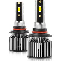 LED Headlight Bulbs 200W 9005 9006 Auto LED HeadLamps 12V High intensity 3570 CSP Uninversal Canbus Car Headlamps 6000K White