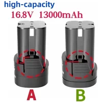 High Capacity 16.8V 13000mAh Universal Rechargeable Battery For Power Tools Electric Screwdriver Electric drill Li-ion Battery