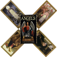 Influence Of The Angels Tarot Cards A 78 Deck Oracle English Visions Divination Edition Borad Playing Games