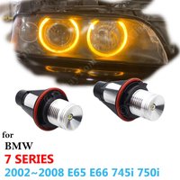 LED Angel Eye Halo Ring Marker Light Bulbs Lamp 20W For BMW E65 E66 745i 745Li 750i 750Li 760i 760Li 2002 ~ 2008 Headlight 2003