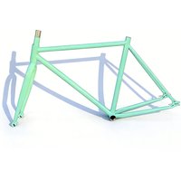 AliExpress JINLUO 700C Fixed Gear Bike Frame High Carbon Steel Material Single Speed Bicycle Frameset Cycling Parts