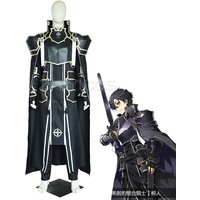New Anime Sword Art Online Alicization Kirigaya Kazuto SAO Kirito Cosplay Costume Knights Outfit Women Men Halloween Costumes