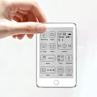 128G Famue BF01 MP3 Player with E-Ink Display eBook Reader, Bluetooth 5.0, 72H Battery Life, No Blue Light,Speakers,FM radio