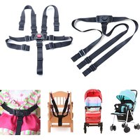 Baby Dining Chair Safety Belt 3/5 Point Baby Feeding Chair Belt Baby Stroller Accessories High Chair Pushchair Belts