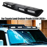 For Toyota Land Cruiser Prado LC250 2024+ 4 Eyes LED Roof Lights Searchlight Exterior Offroad Accessories
