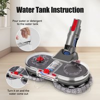 Electric mop head brush With Water Tank for Dyson V7 V8 V10 V11 V15 vacuum cleaner Replacement Cleaner accessories