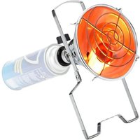 1000W Outdoor Gas Stove Portable Piezo Ignition Gas Heater Warmer Heating Stove for Long Gas Tank Winter Heater Stove