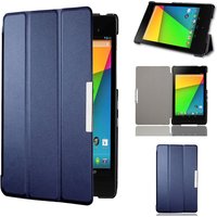 Ultra Slim Leather Case For Google Nexus 7 2nd 2013 FHD with Auto Sleep Flip Folio Cover for K009 NEXUS7C ASUS Magnet Stand