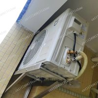 1P 1.5P AC Bracket 304 Stainless Steel - Horizontal Mount Rack for External Unit, Side Mounting Air Conditioner Bracket