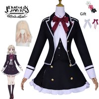 Komori Yui Cosplay Costume Game Diabolik Lovers Komori Yui Suit Dress Jk Uniform Halloween Party Anime Play Role Clothing