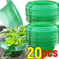 5-20pcs Snail Collars Slug Plant Protection Collars Vegetables Covers Reusable Agricultural Plant Snail Guard Save Water Garden