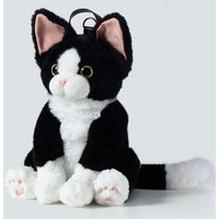 2026 Hot Cute Cat Shape Backpack Cotton High Capacity Student Commute Bag Simulated Animal Funny Fashion Bag Nuevo Bolso Mujer