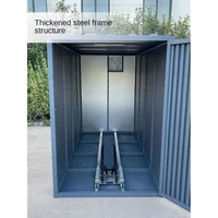 【Hot】 Motorcycle Garage Anti-Theft Sun Protection Rain Proof Mobile Parking Good Shed Nice image 4
