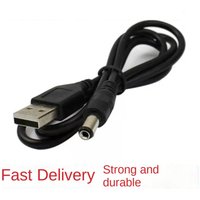 New DC 5V to 9V/12V Cable Boost Converter 2.1X5.5MM Plug Step-up Cord Power Cable for Wifi Router Modem Fan Speaker USB to DC 1m