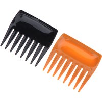 1 PCS Pocket Plastic Comb Super Wide Tooth Combs No Static Beard Comb Small Hair Brush Hair Styling Tool