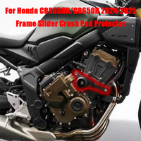 Motorcycle Falling Protection Frame Slider Fairing Guard Crash Pad Protector For Honda CB650R CBR650R E-Clutch 2024 2025