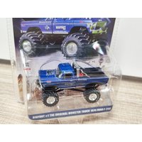 GreenLight 1:64 1974 F-250 Monster Truck Bigfoot #1 Alloy simulation micro car model collection decoration car toy gift