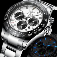 Yelang 42mm Men Luminous Watch Luxury MIYOTA 9120 Automatic Mechanical Movement 10Bar 100M Waterproof Military Style Watch V1033