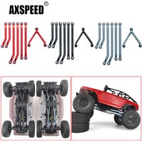 AXSPEED Aluminum High Clearance Chassis Links Set for Axial SCX24 90081 Deadbolt AX00004 1/24 RC Crawler Car Truck Model Parts