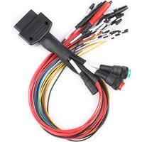 Câble de raccordement Tricore professionnel pour MPPS KESSV2 Fgtech Byshut DisProg, travail de banc, protocole complet OBD2, installation
