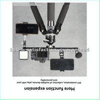 28cm Camera Tripod Quick Release Plate Fixing Suporte Telephoto Bracket Support Install Aluminum Alloy Cold Shoe Mount-ELEC