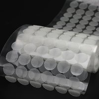 500/1000pair Dots Adhesive Fastener Tape 10/15/20mm Disc Dot Sticker Adhesive Strong Glue Magic Sticker Round Coins Hook Loop