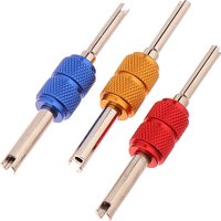 New Universal Aluminum Alloy Tire Valve Core Stems Remover Screwdriver Tool Dual Use Car Accessories Tire Remover
