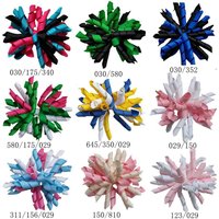 Woman Girl Korker Hair Bows Alligator Clips Curly Tassel Ribbon Ponytail Holders Elastic Hairband Corker Headwear Bobbles 20PCS