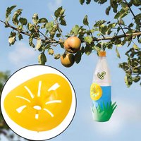 3/6/12pcs Wasp Trap Catcher Flower Shape Flying Insects Funnel Trap Bee Hornet Catcher Garden Outdoor Hanging Pest Control Tool