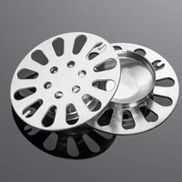 Drain Cover with Circular Sealing Cap Waterway Filter Screen Stainless Steel Bathroom and Toilet Hair and Odor Prevention Core