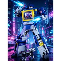 1505PCS New Assembly FIT 10358 Robot Building Blocks Soundwave Brick Model Plastic Ornament For Children Christmas Birthday Gift