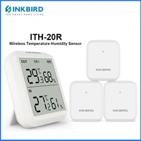 Inkbird ITH-20R Digital Temperature Hygrometer Indoor Outdoor Instant Read Temperature Humidity Sensor for Aquarium,Room,Kitchen