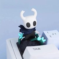 Hollow Knight Silksong Game Anime Keycaps Resin Material Cool Creative Handmade Three-dimensional Keycap for Mechanical Keyboard