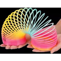 Extra Large Rainbow Magic Spring Toys Bulk Pack Party Favors for Kids Birthday Pinata Fillers, Guest Gifts Celebration Giveaways