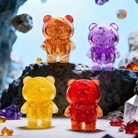 Lulu The Piggy Teddy Mini Series Blind Box Collectible Piggy Anime PVC Statue Surprise Bag Kawaii Desk Decora Mystery Box Gifts